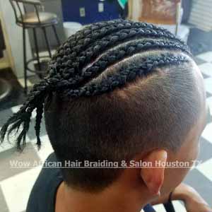 Men's Braids WOW African Hair Braiding Salon